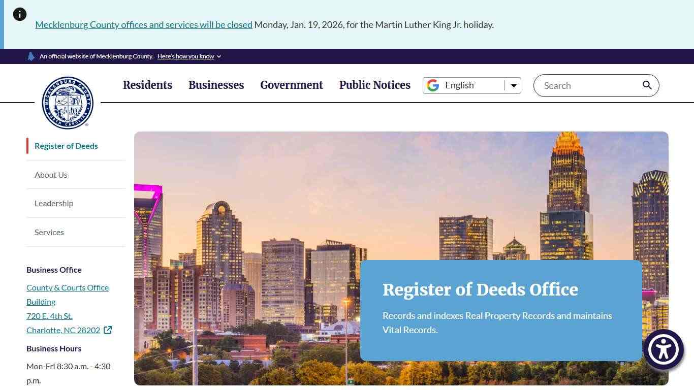 Register of Deeds Office | Register of Deeds Office